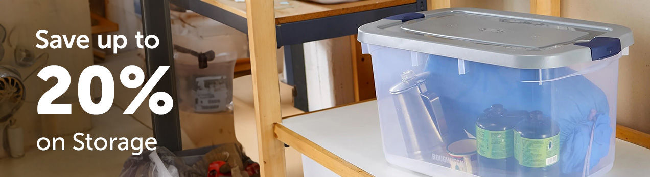 Save up to 20% on Storage