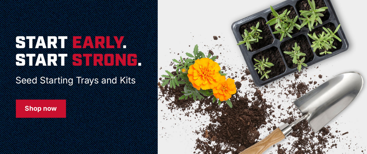 Start Early. Start Strong. Shop Seed Starting Trays & Kits today!