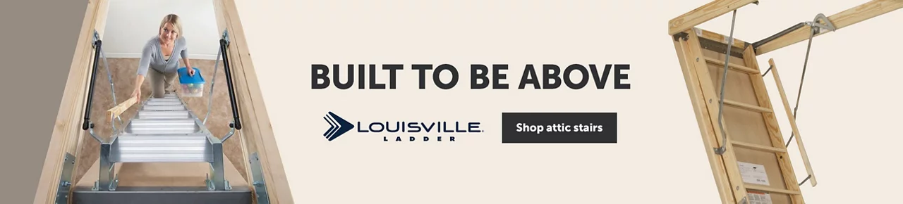 Built to be above - Lousiville Ladder - Shop attic stairs
