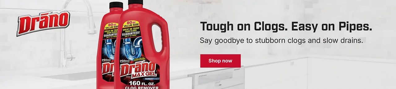 Tough on Clogs. Easy on Pipes. Say goodbye to stubborn clogs and slow drains. Shop Drano