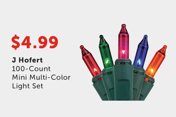 J Hofert Multi-Color Light Set