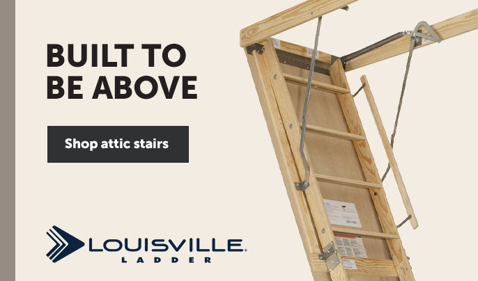 Built to be above - Lousiville Ladder - Shop attic stairs