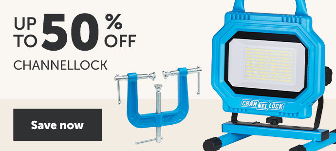 Save up to 50% on CHANNELLOCK