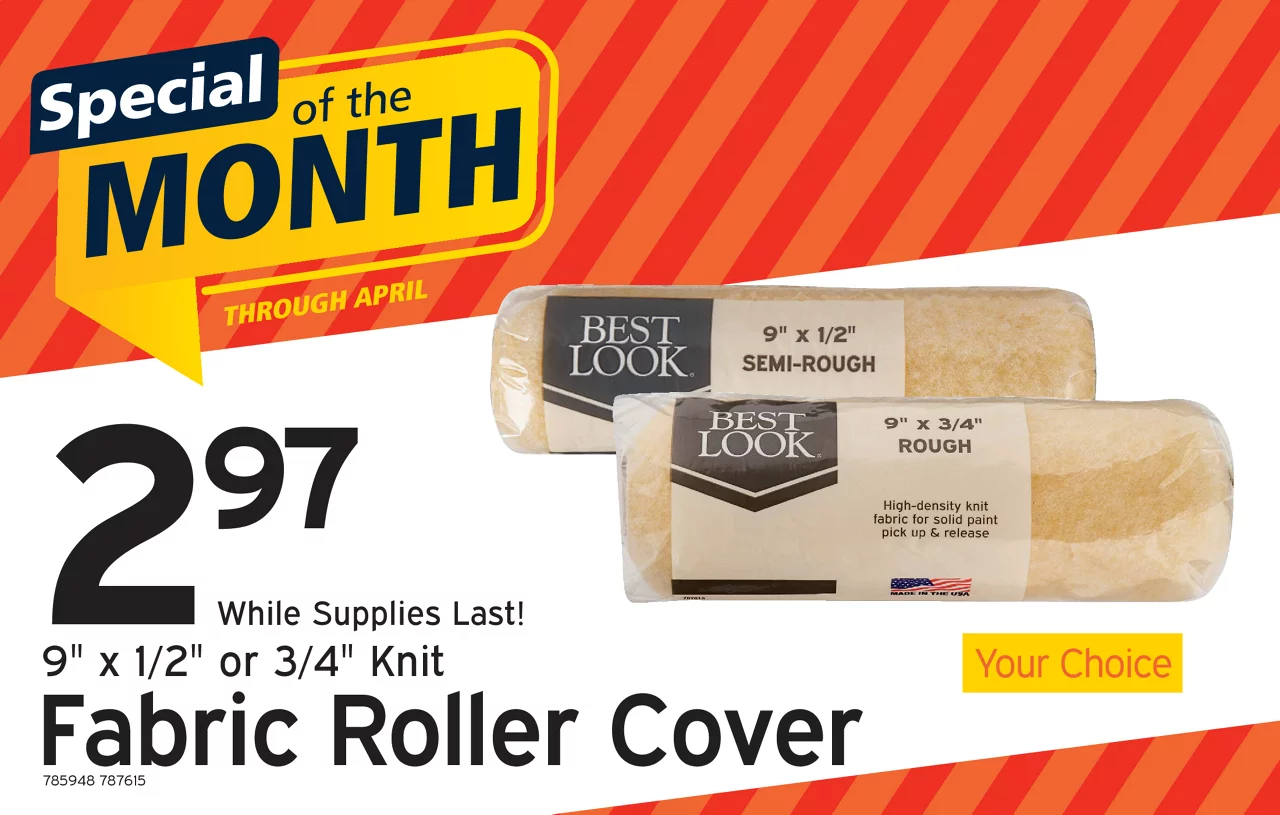 Special of the Month | Fabric Roll Covers