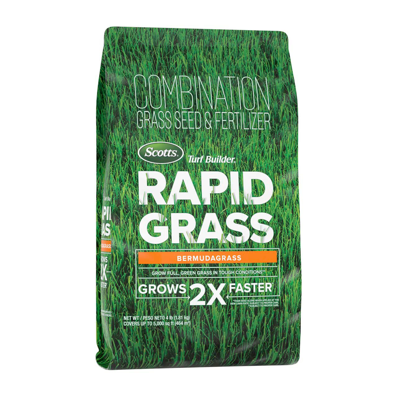 Scotts Turf Builder Rapid Grass 4 Lb. 1498 Sq. Ft. Bermudagrass Seed