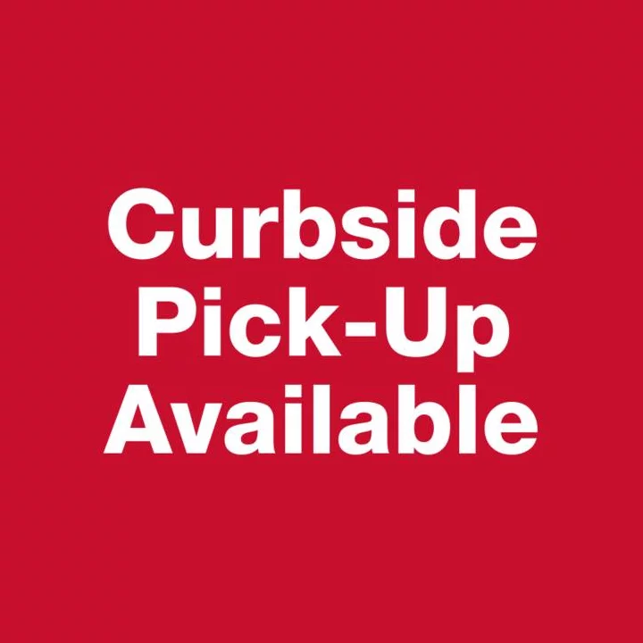Curbside Pickup Available