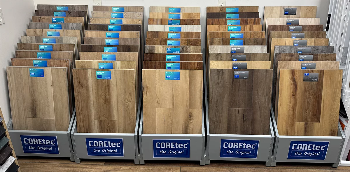 COREtec sample display