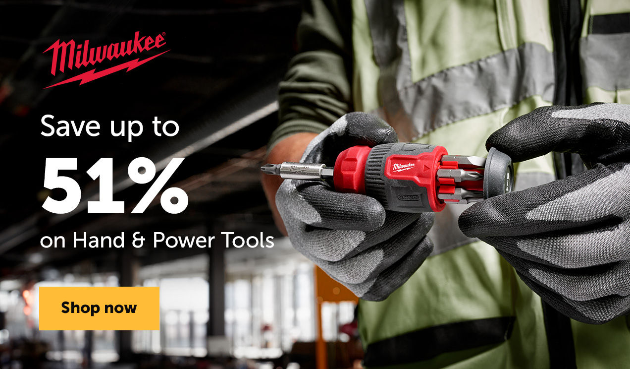 Save up to 51% on Hand &amp; Power Tools