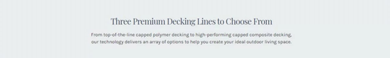 Premium Decking
