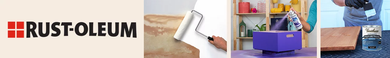 Rust-Oleum logo and paints