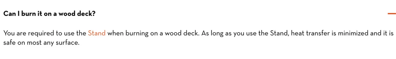 wood deck