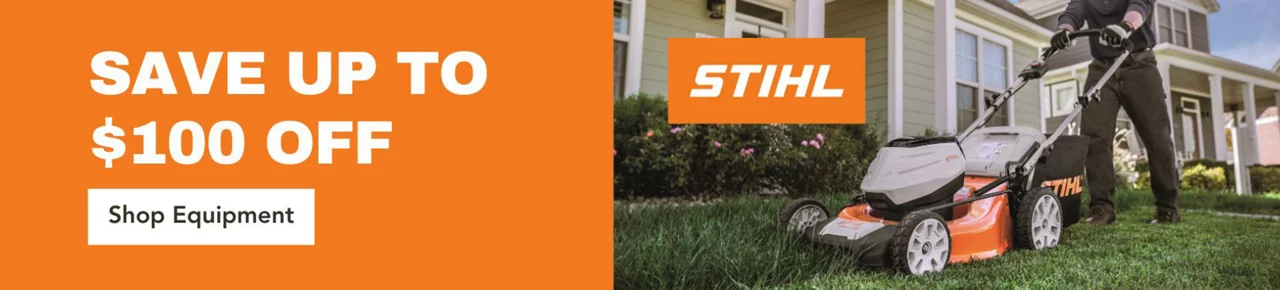 Shop STIHL equipment and spring sales