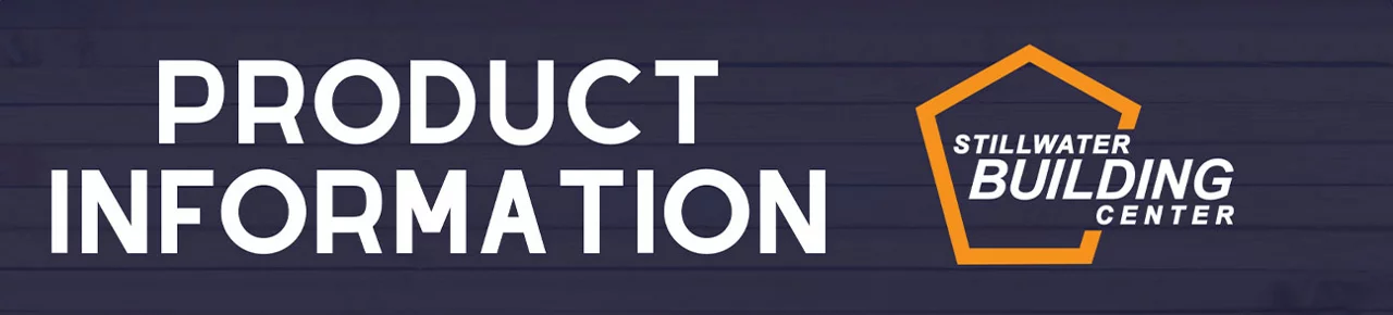 Product Information StillWater Building center