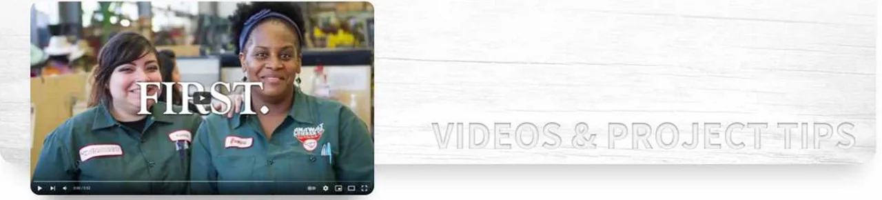 Videos & Project Tips