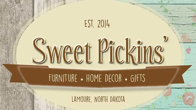 EST. 2014 - Sweet Pickins' - Furniture, Home Decor, Gifts - Lamoure, North Dakota