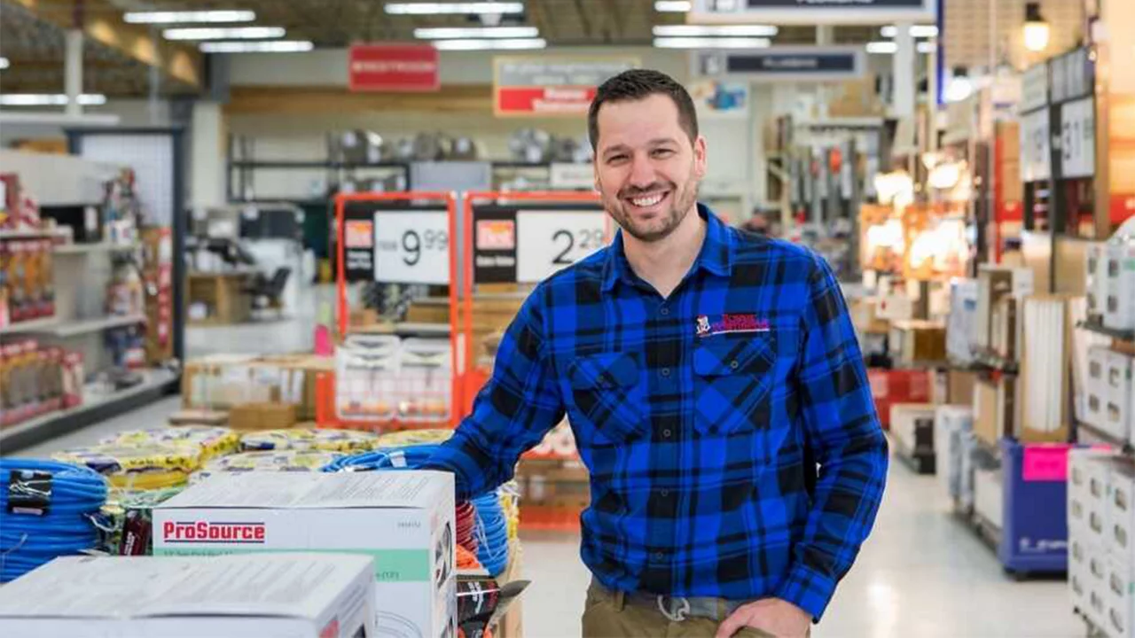 Power Townsend owner inside store