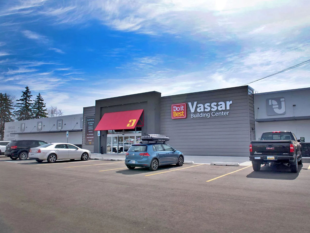 Vassar Building Center storefront
