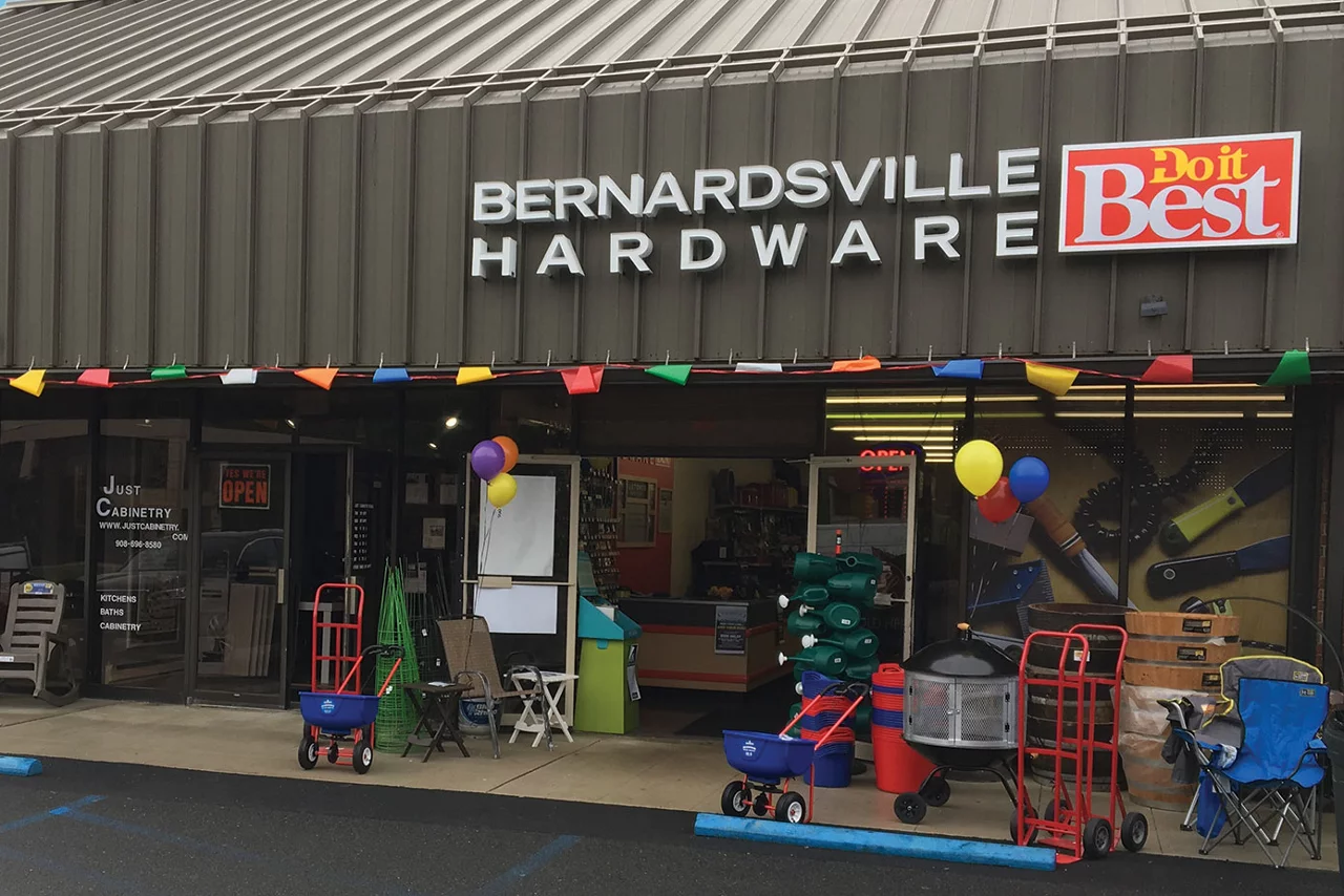 Bernardsville Hardware Store front