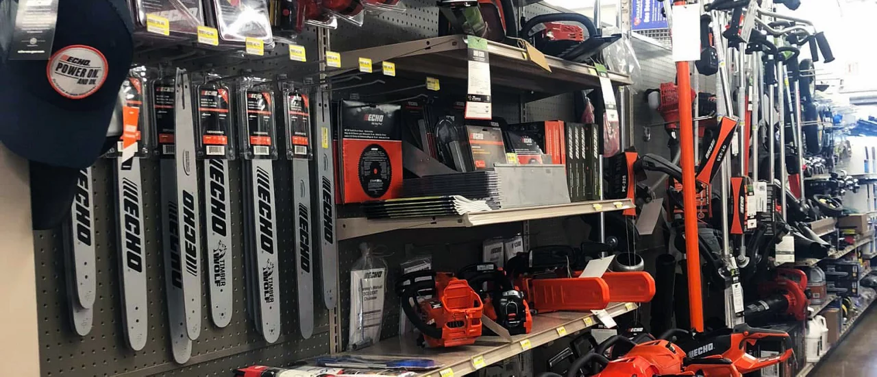 Echo Power Equipment at Sanford Hardware 