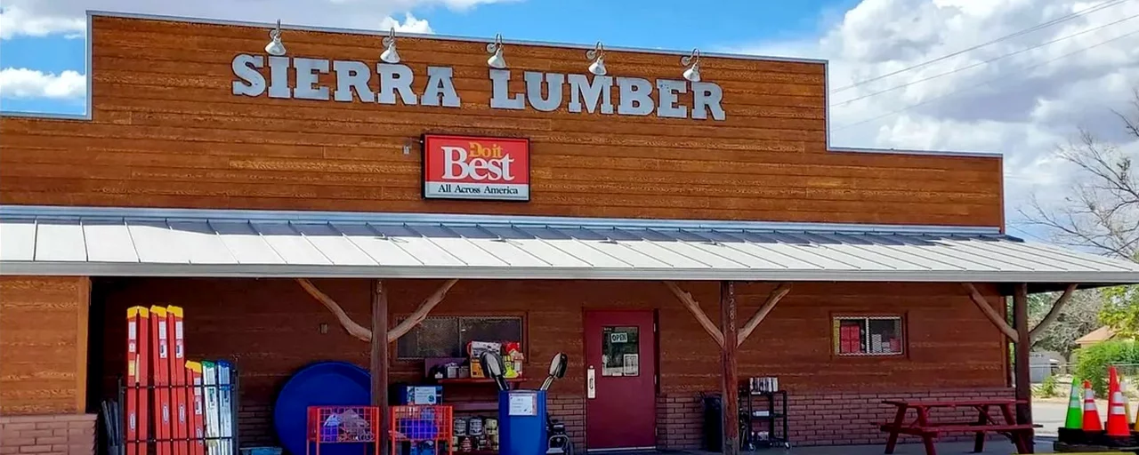 Sierra Lumber storefront
