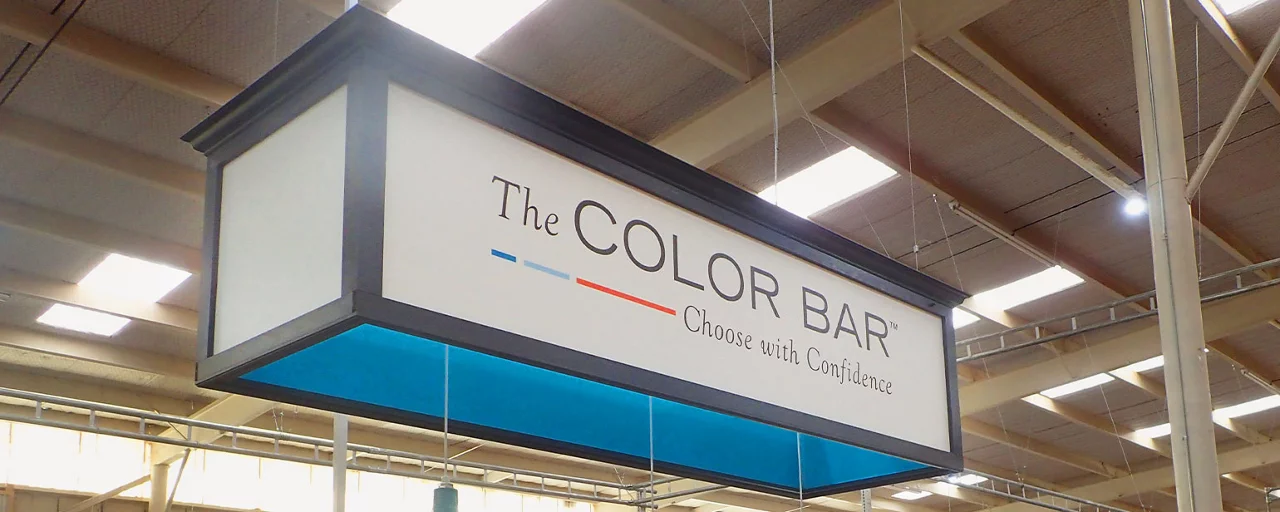 The color bar