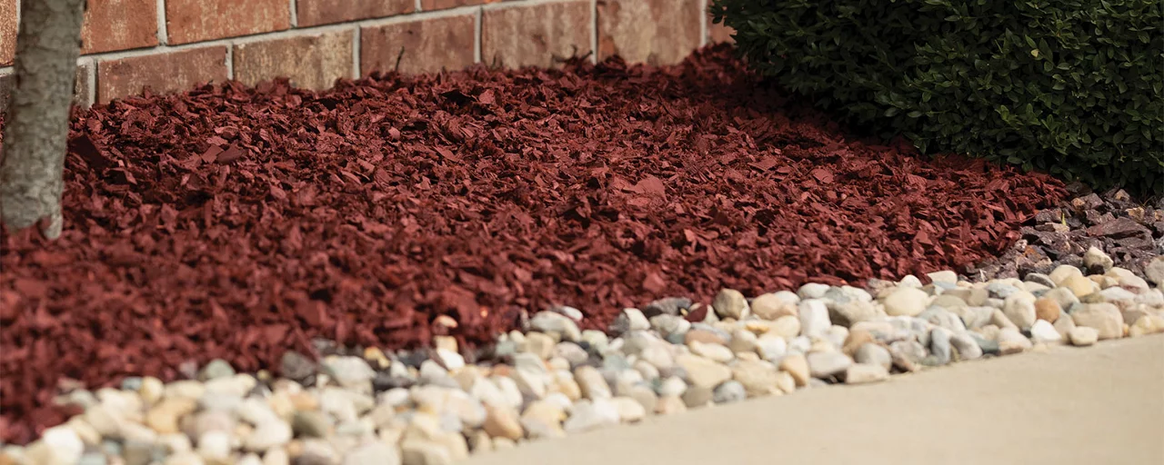 Mulch and Rock