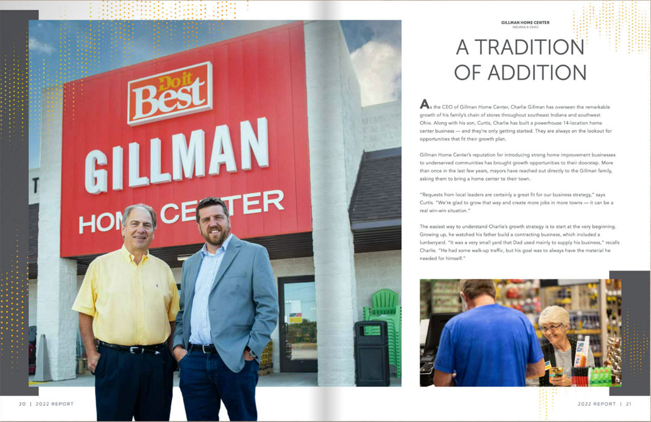 Do It Best Annual Report page 1
