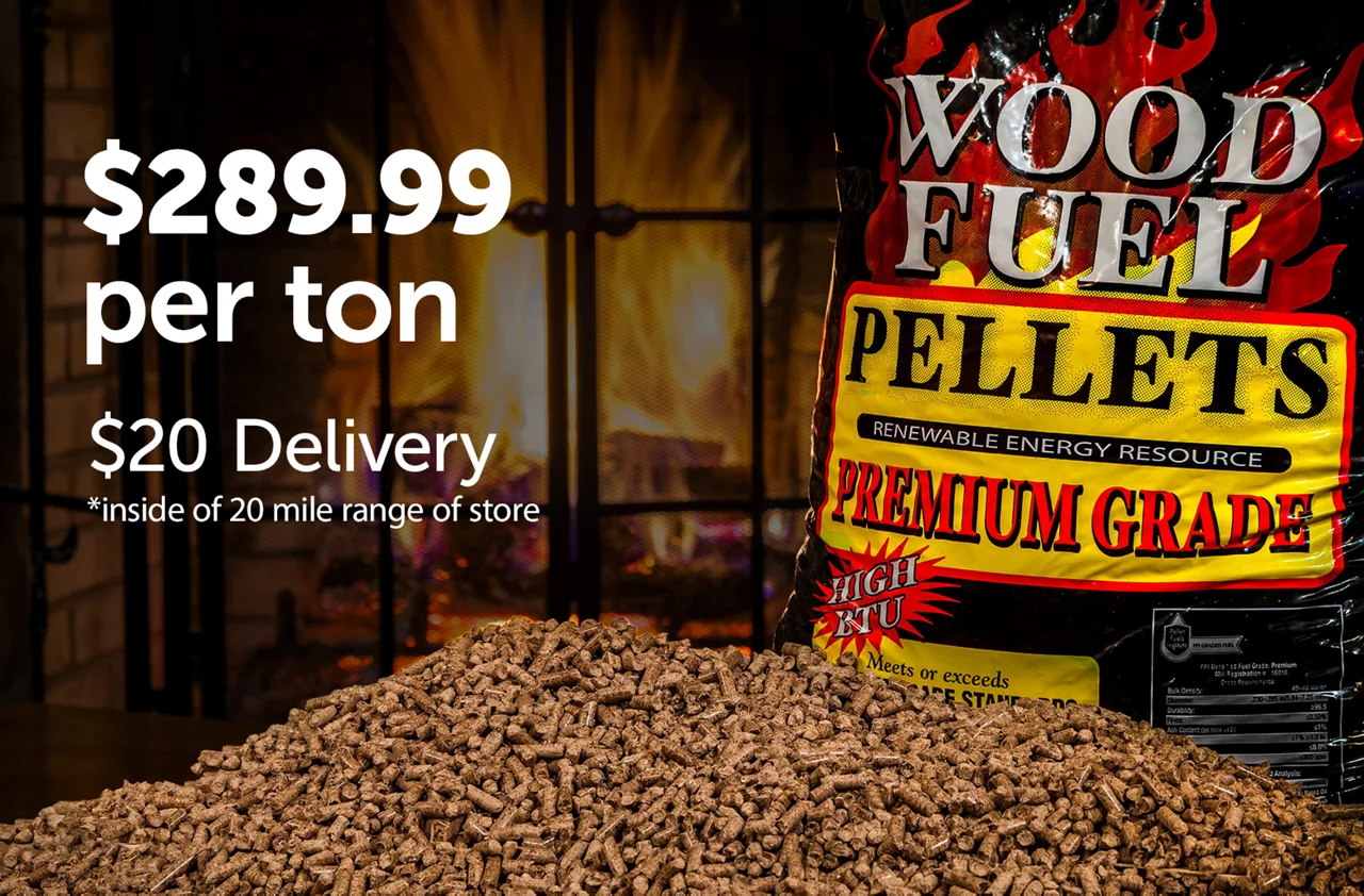$289.99 Per ton $20 Delivery *inside of 20 miles from store