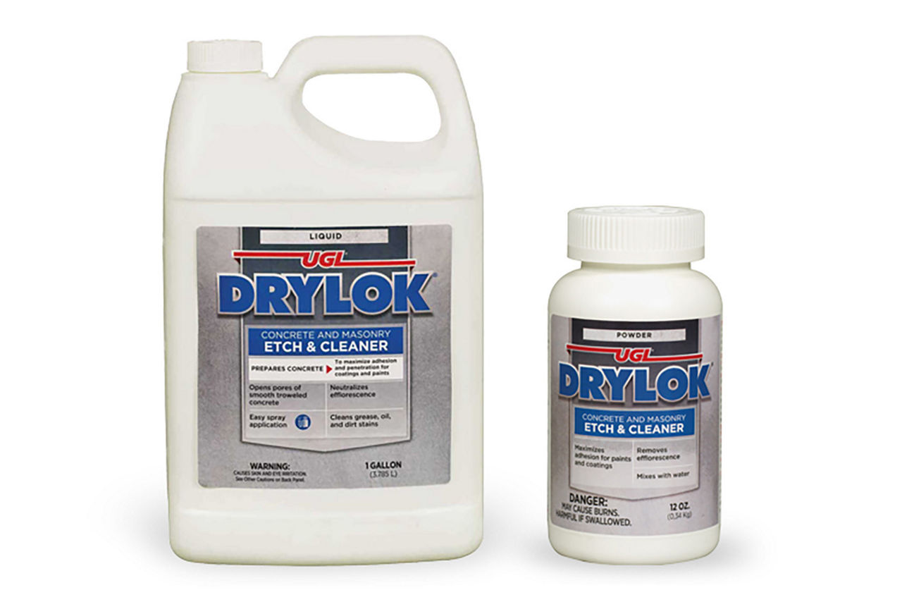 Dylok etch and cleaner one gallon and 12 ounce product image