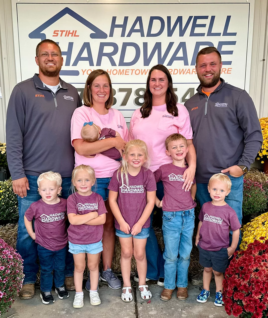 Hadwell Hardware Family photo