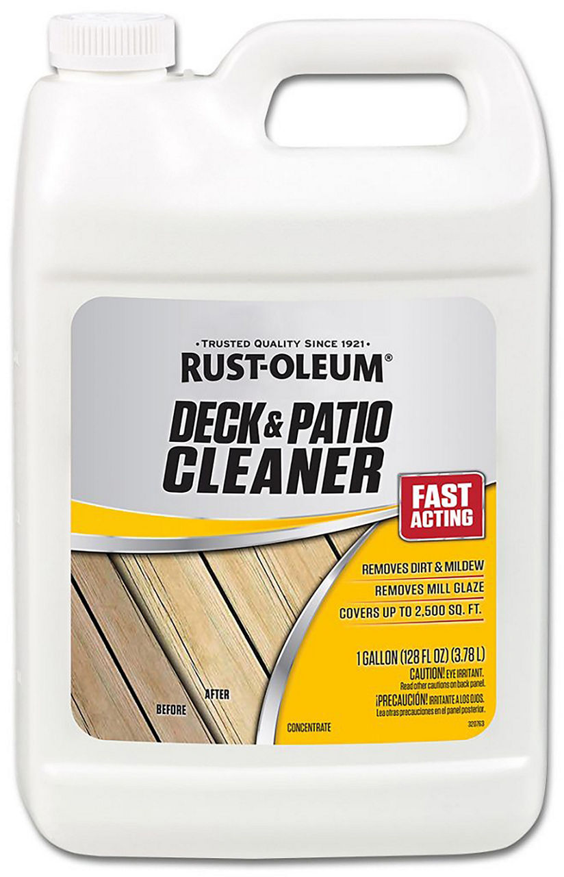 Product photo of Rust-Oleum deck and patio cleaner