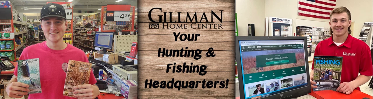 Gillman hunting and fishing licenses