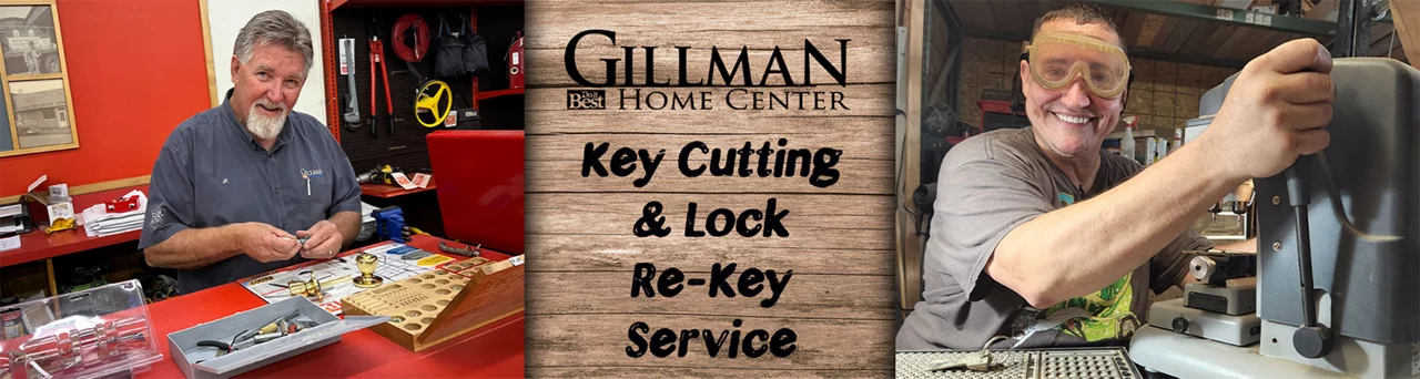 Gillman Key Cutting & Lock Re-key Service