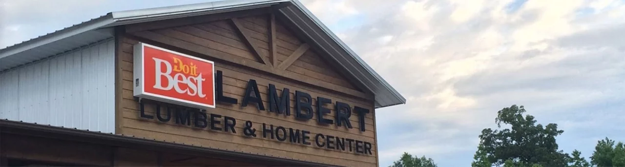 Lambert Lumber Store Front