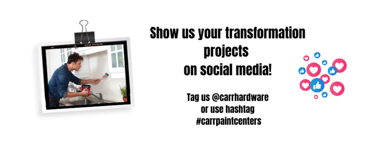 Show us your transformation projects on social media