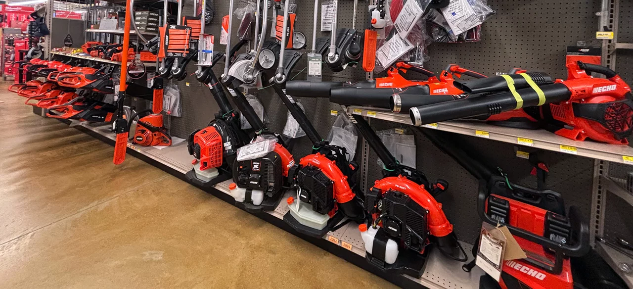Echo Power Equipment at Sanford Hardware