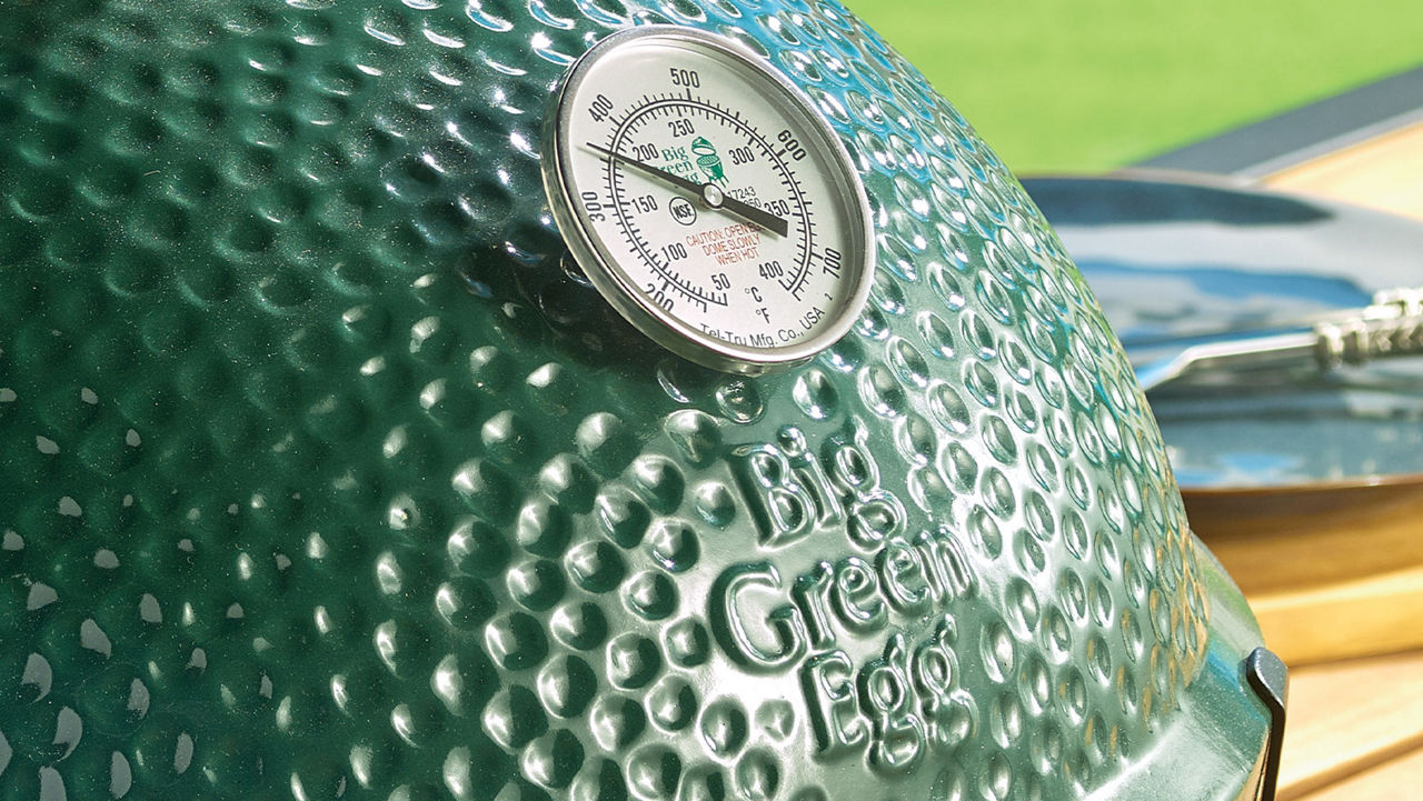 Big Green Egg thermometer