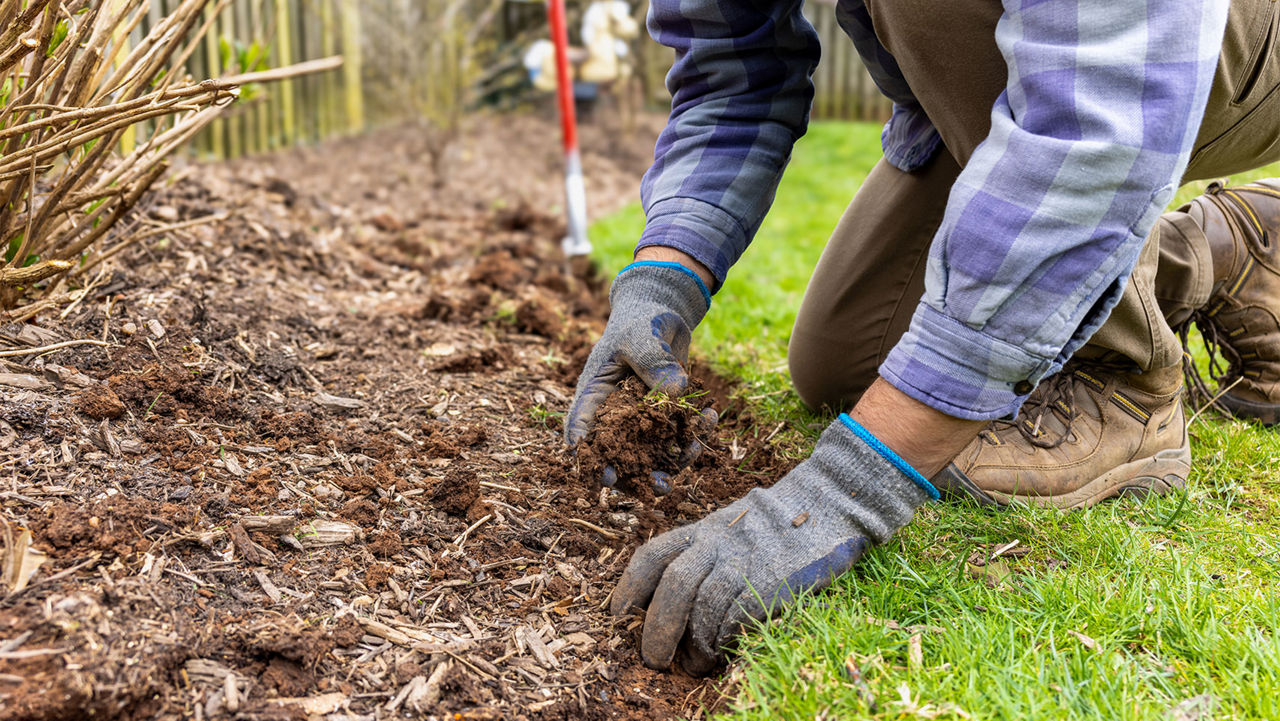 Spring mulching