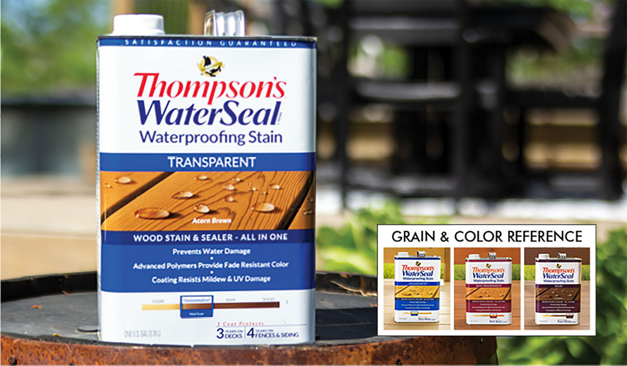 Product image of Thompson's WaterSeal Waterproofing Stain transparent