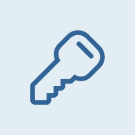 Key Cutting Service Icon of a Set of Keys