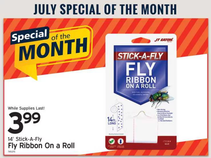 Fly Ribbon on a Roll
