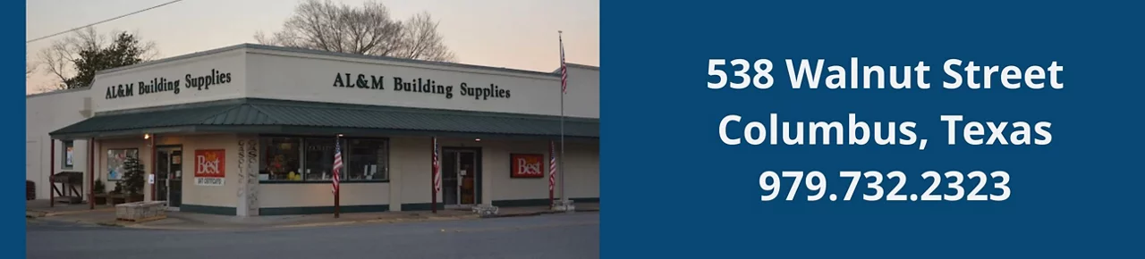 AL&M Building Supplies Columbus, TX