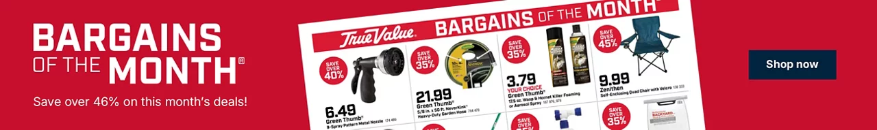 Bargains of the Month – Save over 46% on this month's deals!