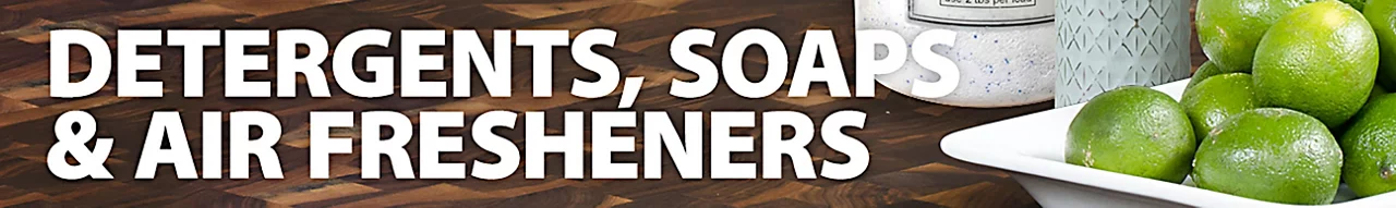 Detergents, Soaps & Air Fresheners