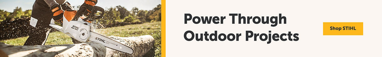 Power Through Outdoor Projects - Shop STIHL