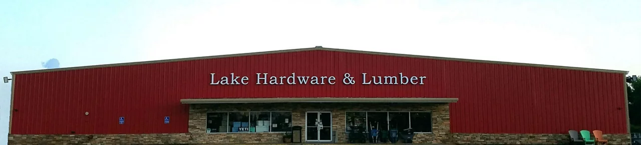 Lake Hardware & Lumber Store front