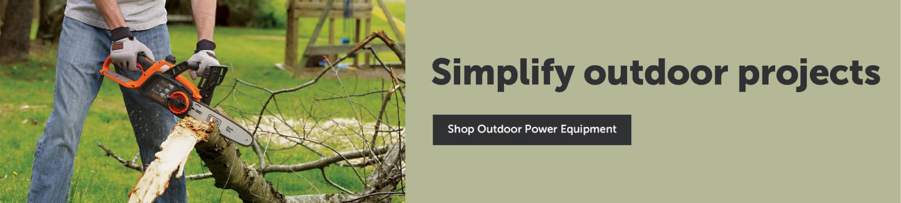 Simplify outdoor projects