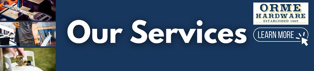 Click here for a list of our service