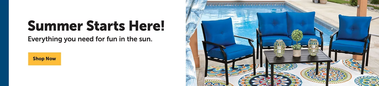 Summer starts here - Shop now