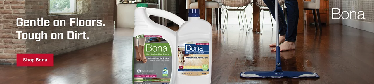 Gentle on Floors. Tough on Dirt. Shop Bona